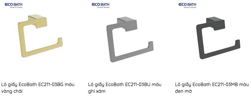 Lô giấy EcoBath EC211-03   cao cấp