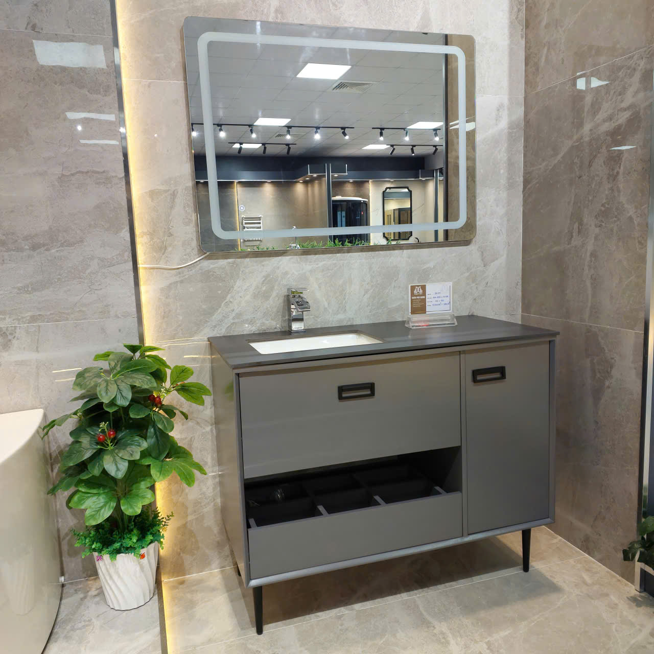 lavabo cao cấp DADA - AM -1080 + KG691