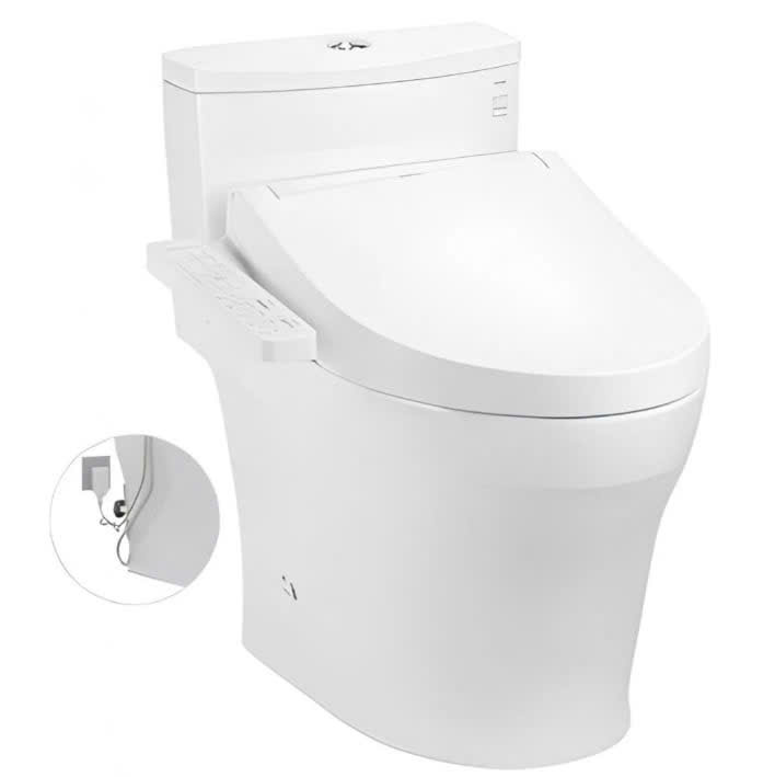 Bồn cầu TOTO nắp điện tử Washlet TCF23410AAA (220V) giấu dây